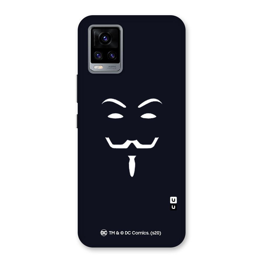 Minimal Anonymous Mask Back Case for Vivo V20