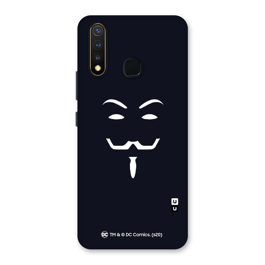 Minimal Anonymous Mask Back Case for Vivo Y19