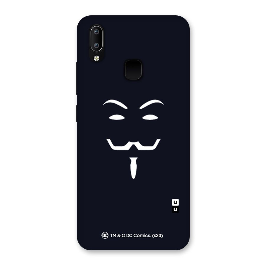 Minimal Anonymous Mask Back Case for Vivo Y93
