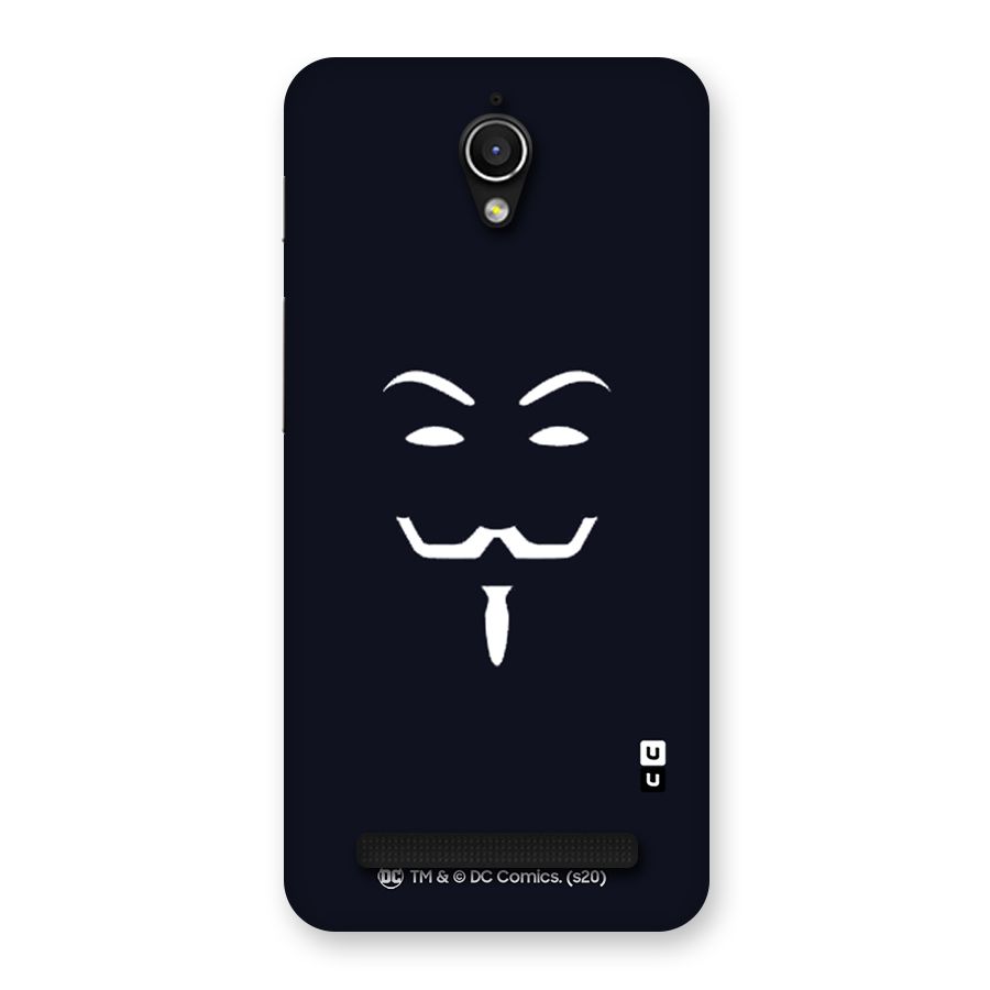 Minimal Anonymous Mask Back Case for Zenfone Go