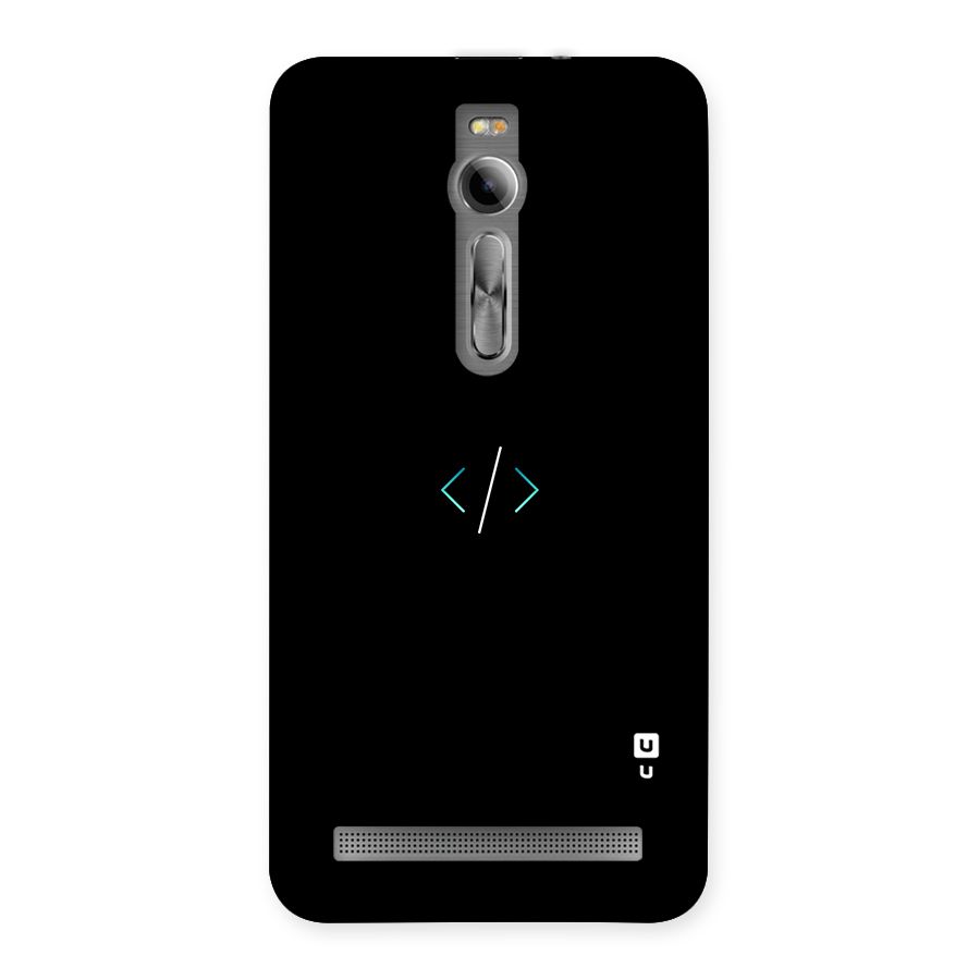 Minimal Dark Coding Back Case for Asus Zenfone 2