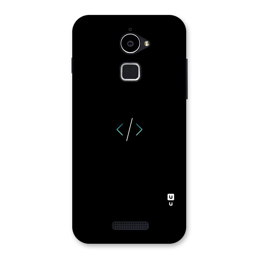 Minimal Dark Coding Back Case for Coolpad Note 3 Lite
