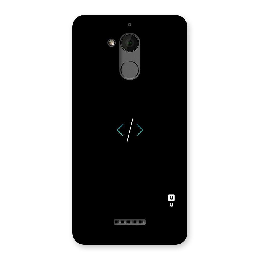 Minimal Dark Coding Back Case for Coolpad Note 5
