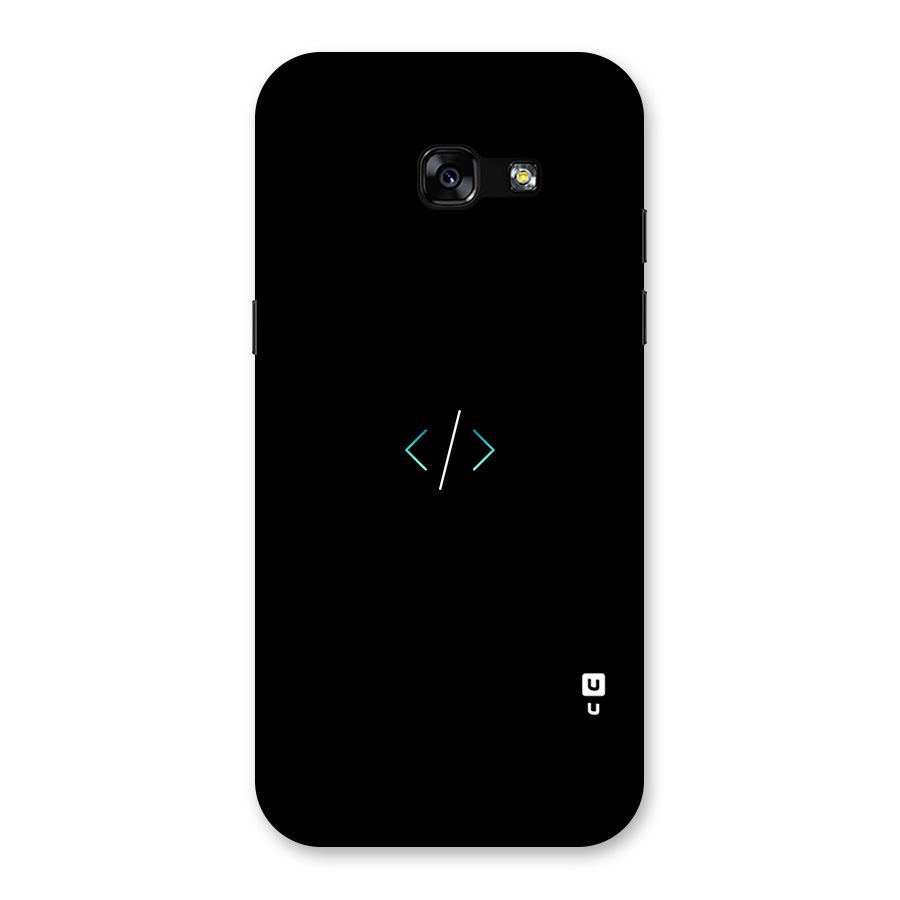 Minimal Dark Coding Back Case for Galaxy A5 2017
