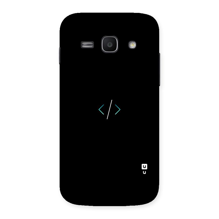 Minimal Dark Coding Back Case for Galaxy Ace 3