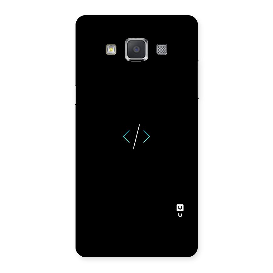 Minimal Dark Coding Back Case for Galaxy Grand 3