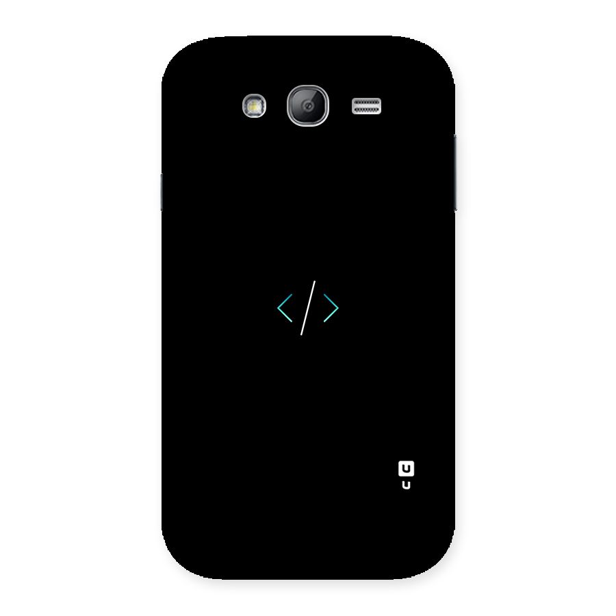 Minimal Dark Coding Back Case for Galaxy Grand Neo Plus