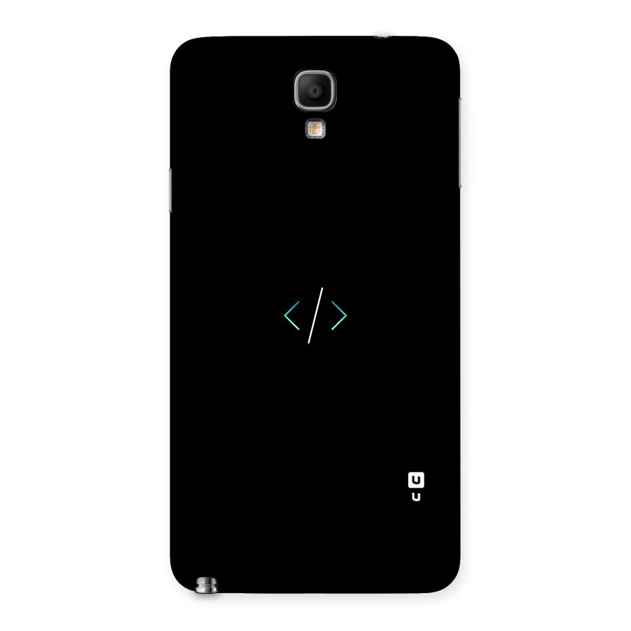 Minimal Dark Coding Back Case for Galaxy Note 3 Neo
