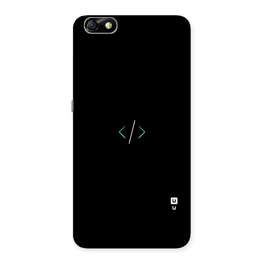 Minimal Dark Coding Back Case for Honor 4X