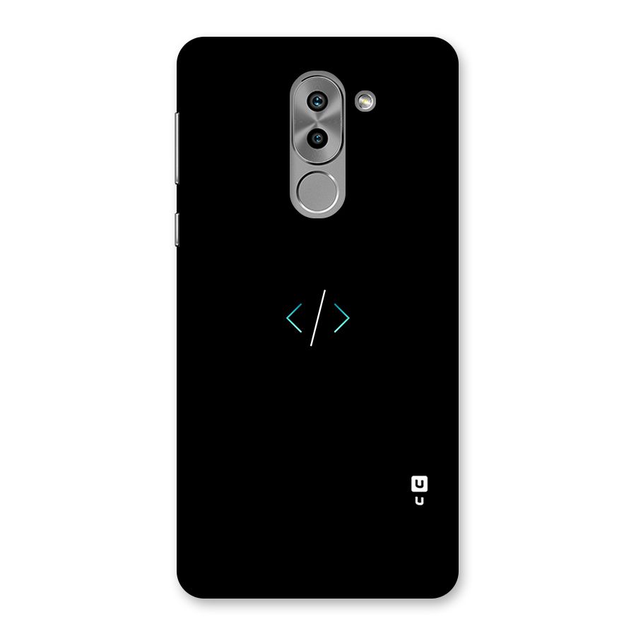 Minimal Dark Coding Back Case for Honor 6X