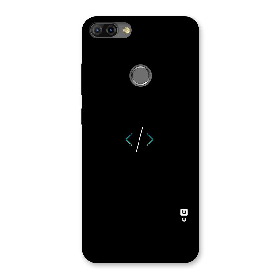 Minimal Dark Coding Back Case for Infinix Hot 6 Pro