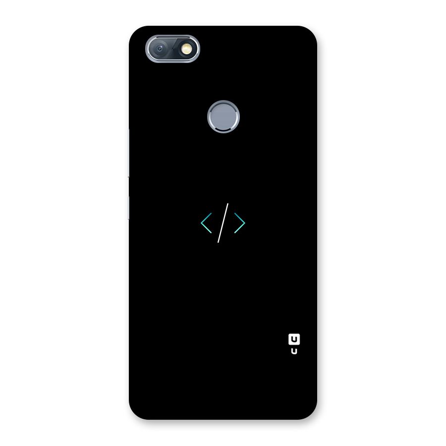 Minimal Dark Coding Back Case for Infinix Note 5