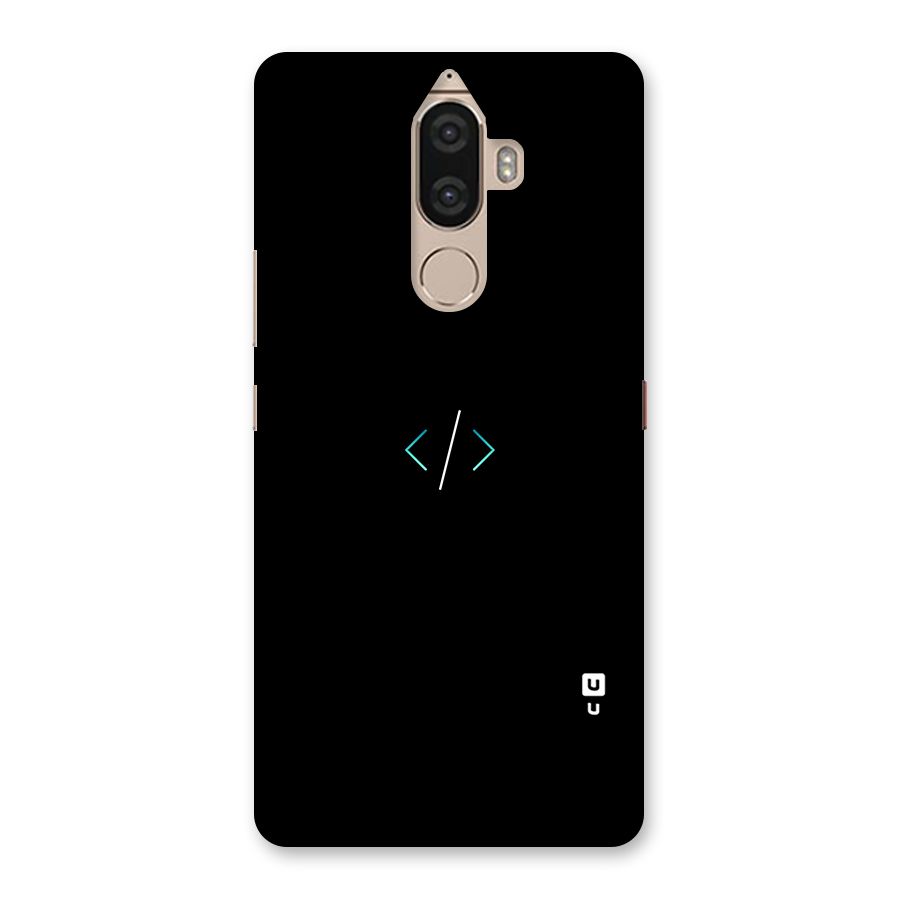 Minimal Dark Coding Back Case for Lenovo K8 Note