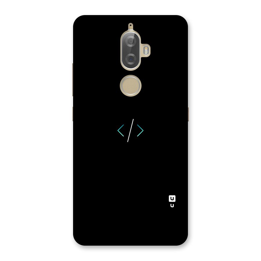 Minimal Dark Coding Back Case for Lenovo K8 Plus