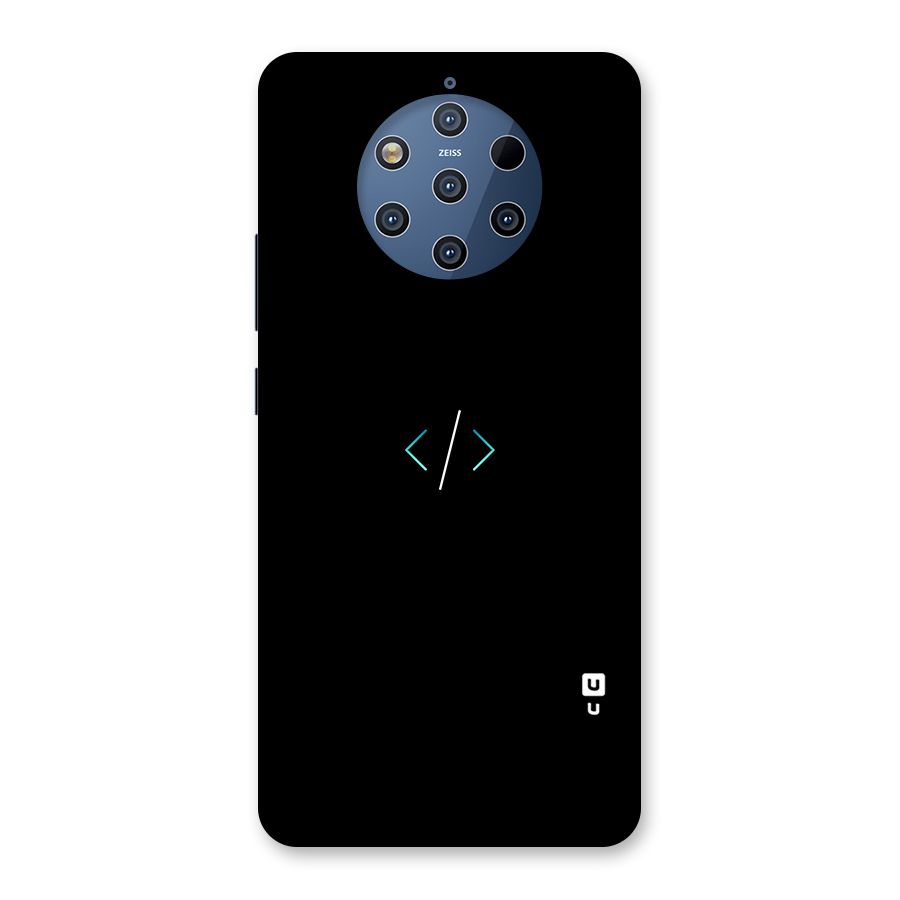 Minimal Dark Coding Back Case for Nokia 9 PureView