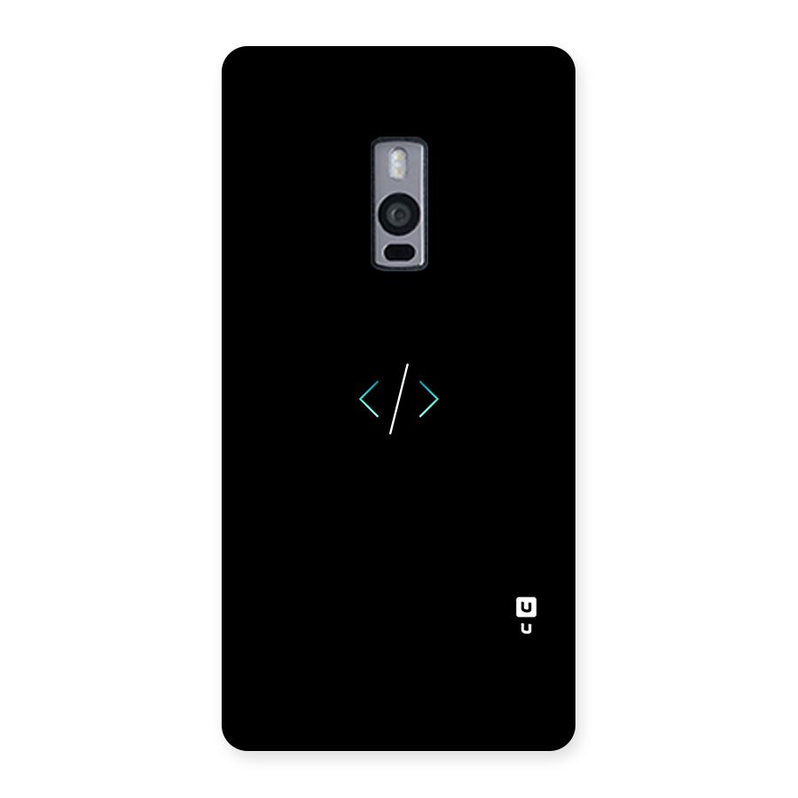 Minimal Dark Coding Back Case for OnePlus Two
