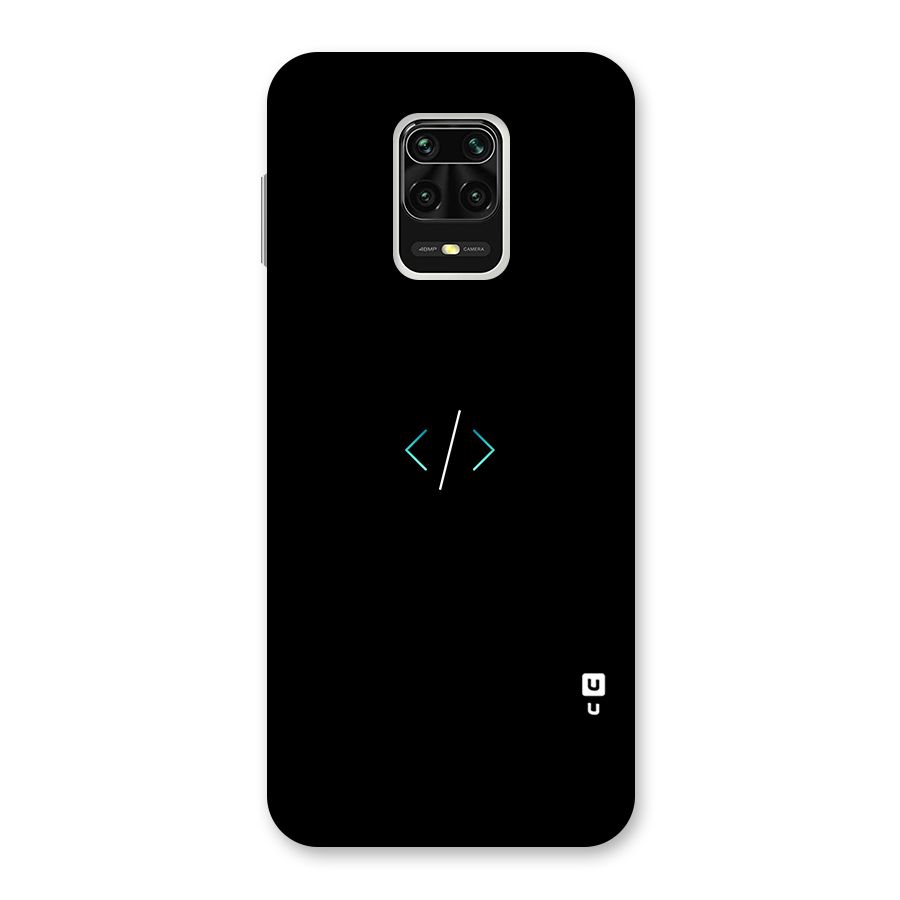 Minimal Dark Coding Back Case for Redmi Note 9 Pro Max