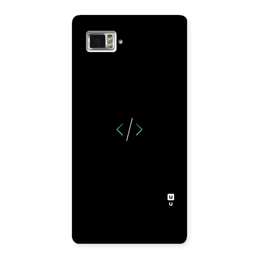 Minimal Dark Coding Back Case for Vibe Z2 Pro K920