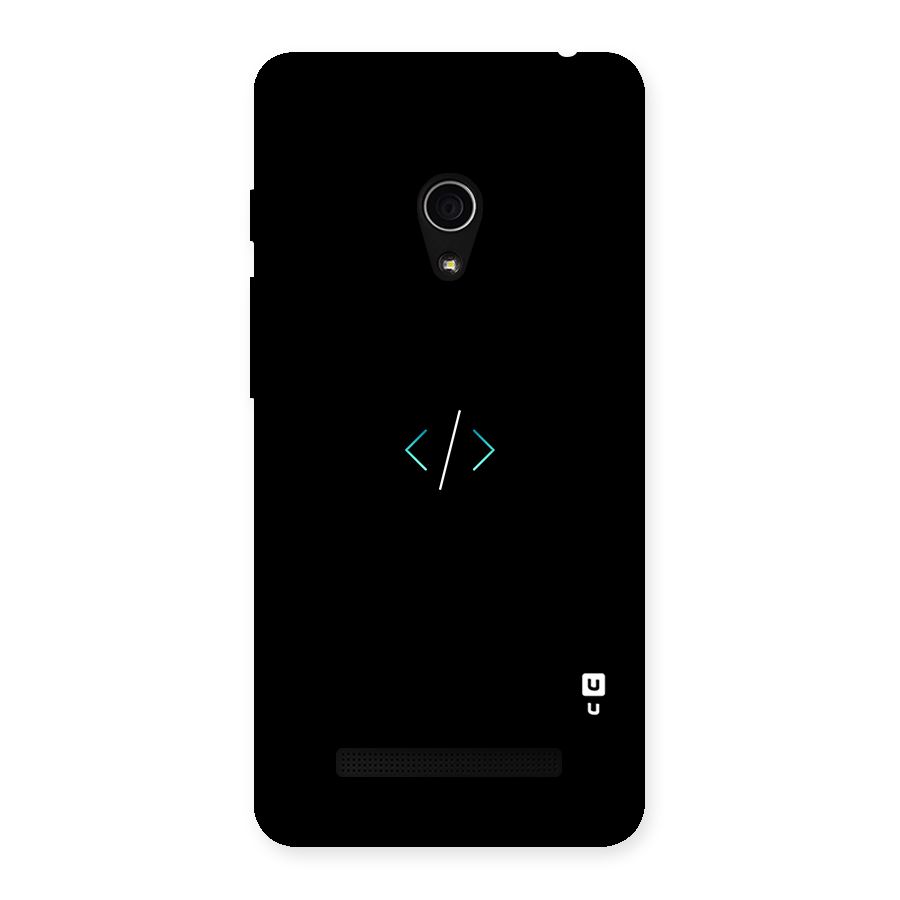 Minimal Dark Coding Back Case for Zenfone 5