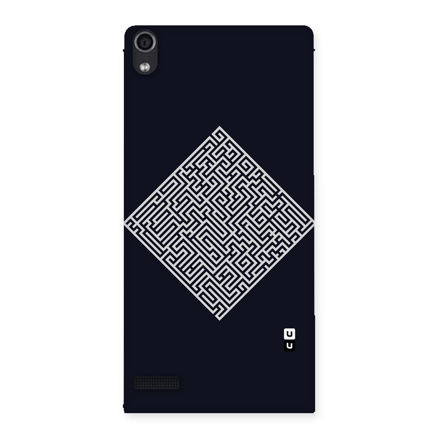 Minimal Maze Pattern Back Case for Ascend P6
