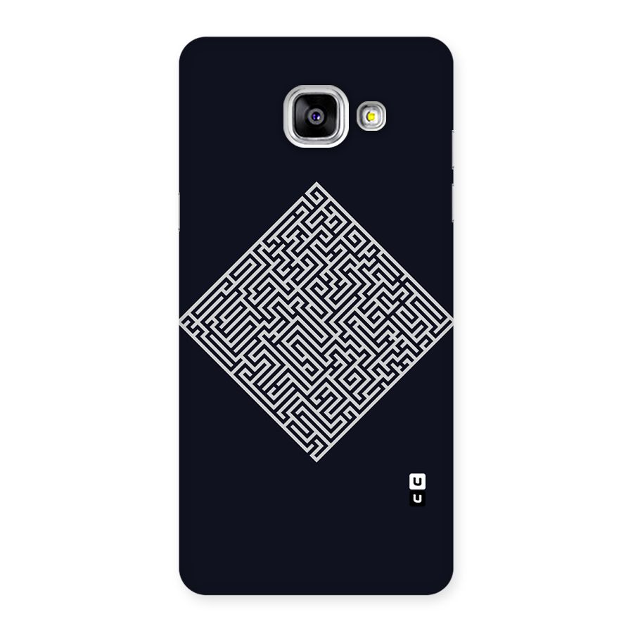 Minimal Maze Pattern Back Case for Galaxy A5 2016