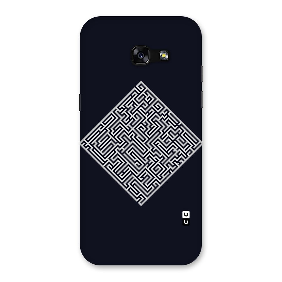 Minimal Maze Pattern Back Case for Galaxy A5 2017
