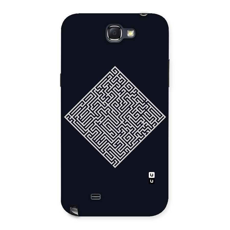 Minimal Maze Pattern Back Case for Galaxy Note 2