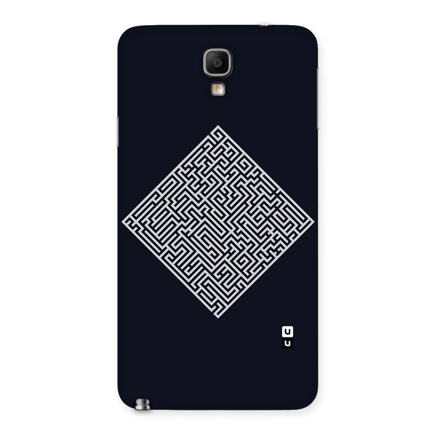 Minimal Maze Pattern Back Case for Galaxy Note 3 Neo