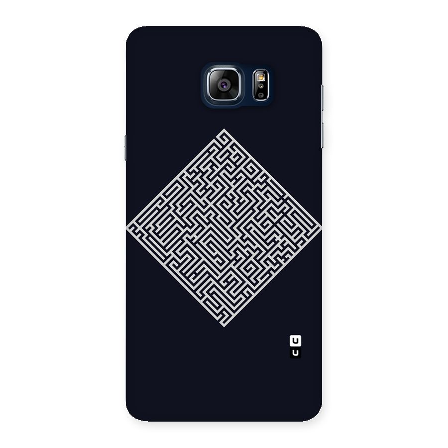 Minimal Maze Pattern Back Case for Galaxy Note 5