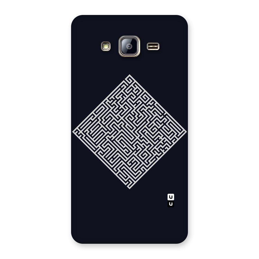 Minimal Maze Pattern Back Case for Galaxy On5