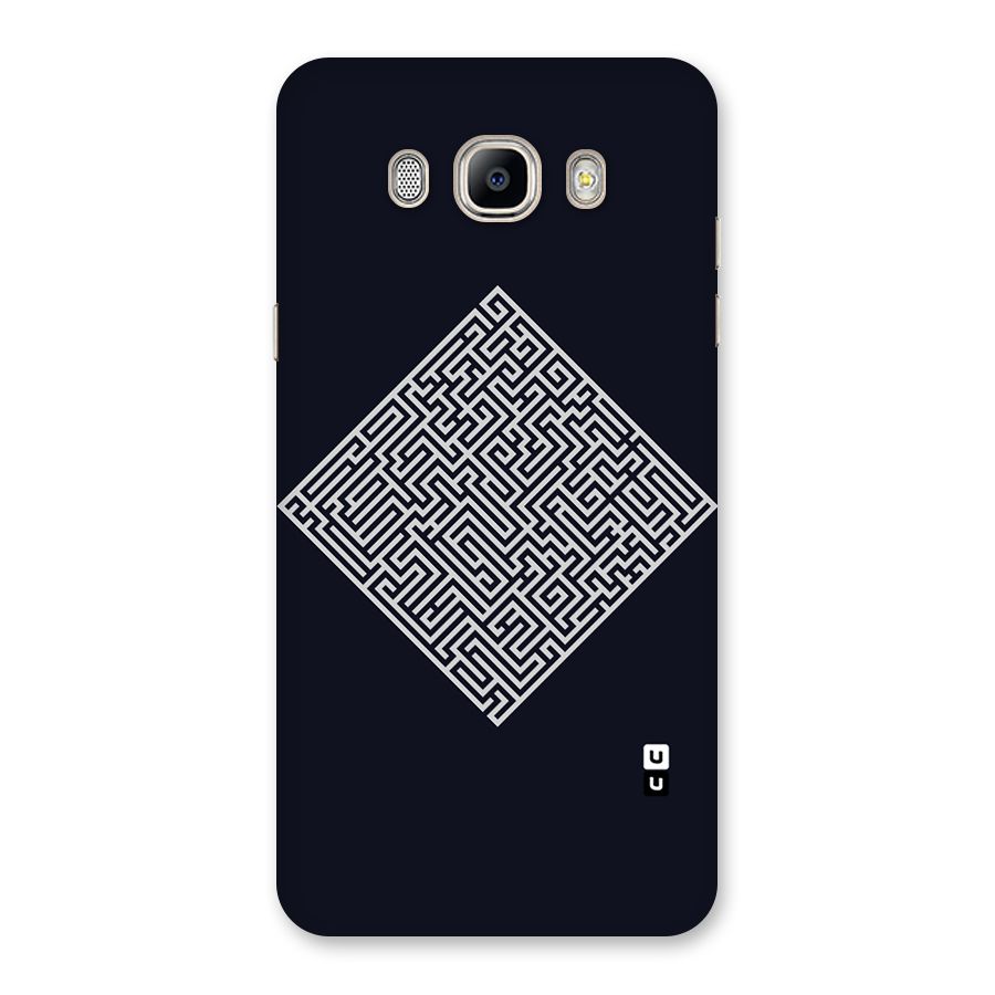 Minimal Maze Pattern Back Case for Galaxy On8