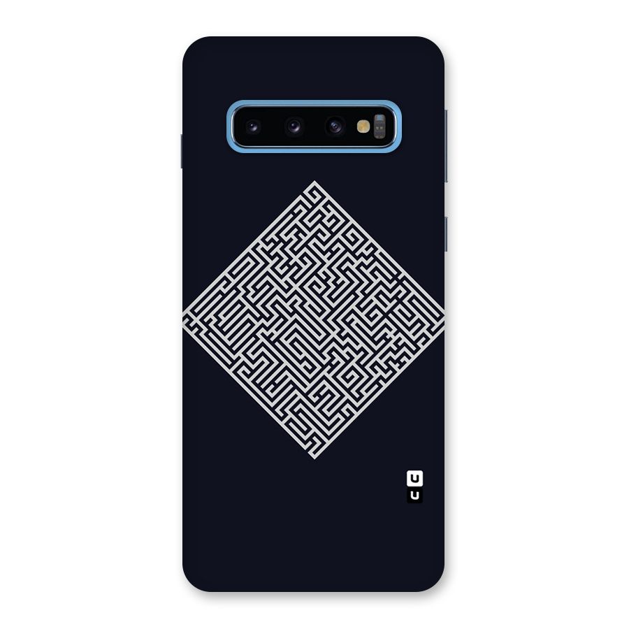 Minimal Maze Pattern Back Case for Galaxy S10