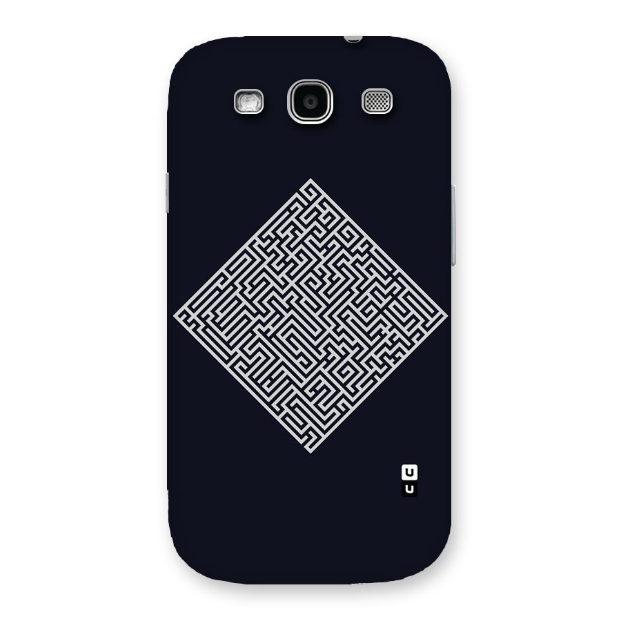 Minimal Maze Pattern Back Case for Galaxy S3