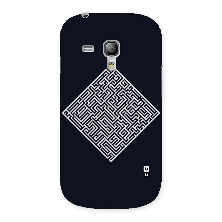 Minimal Maze Pattern Back Case for Galaxy S3 Mini
