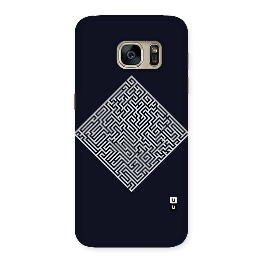 Minimal Maze Pattern Back Case for Galaxy S7