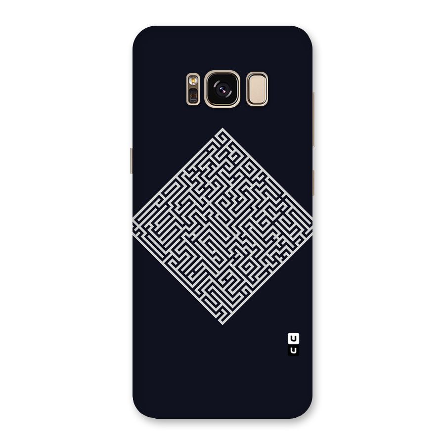 Minimal Maze Pattern Back Case for Galaxy S8