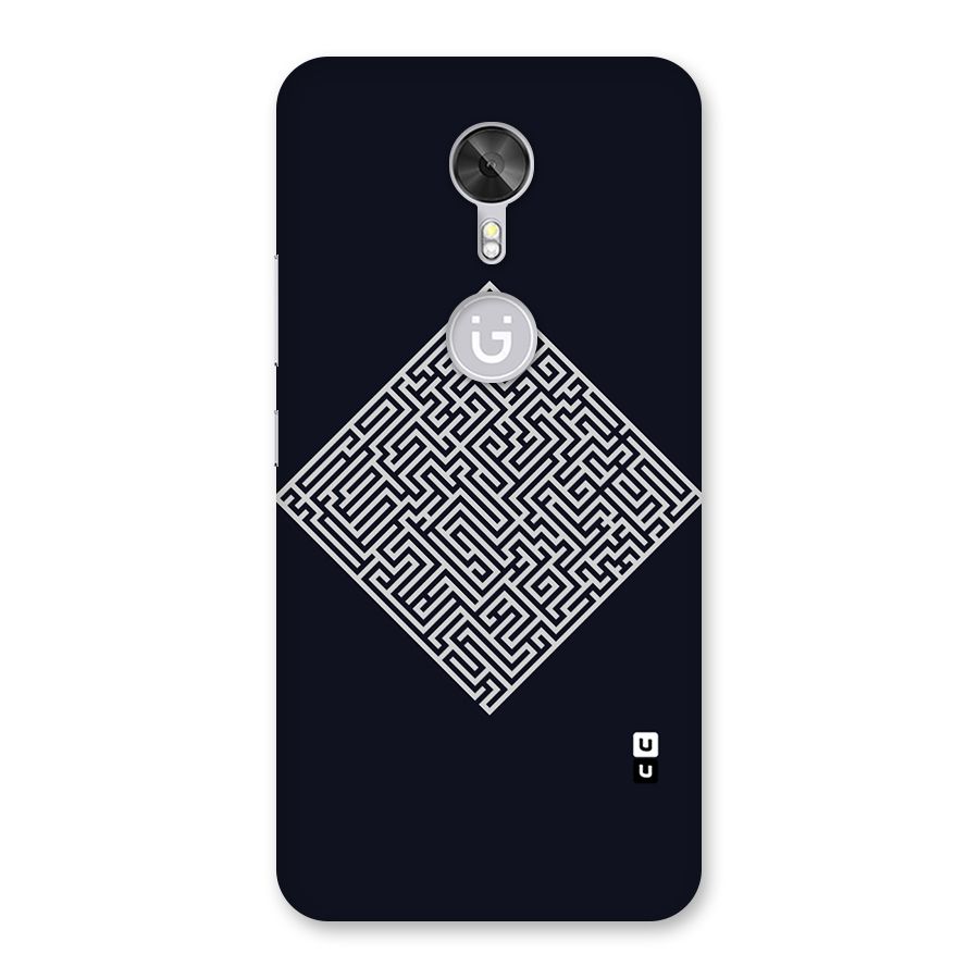 Minimal Maze Pattern Back Case for Gionee A1