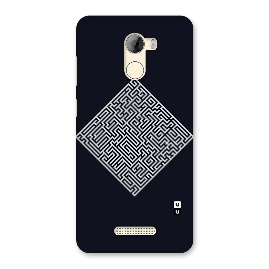 Minimal Maze Pattern Back Case for Gionee A1 LIte