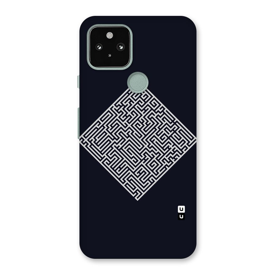 Minimal Maze Pattern Back Case for Google Pixel 5