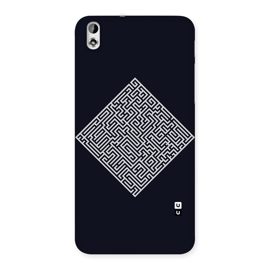 Minimal Maze Pattern Back Case for HTC Desire 816g