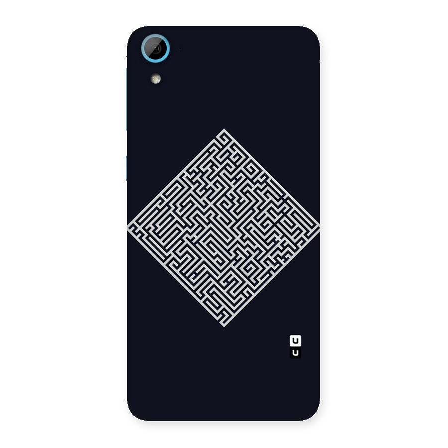 Minimal Maze Pattern Back Case for HTC Desire 826