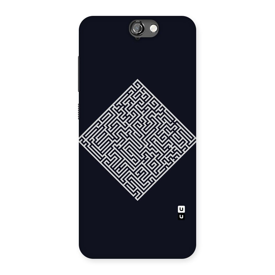 Minimal Maze Pattern Back Case for HTC One A9