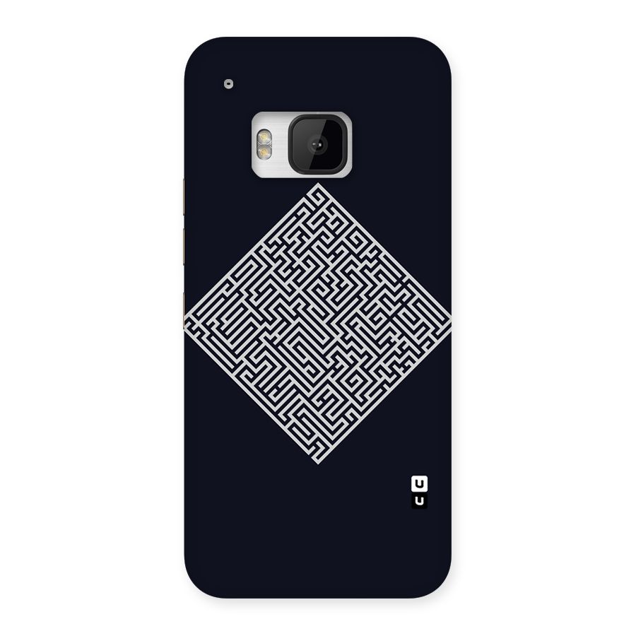 Minimal Maze Pattern Back Case for HTC One M9
