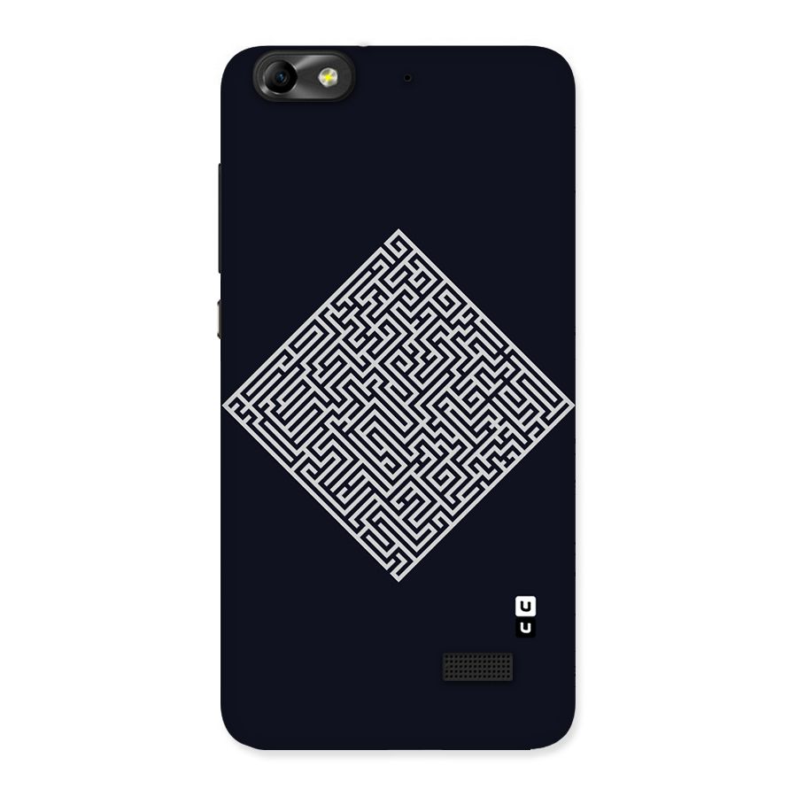 Minimal Maze Pattern Back Case for Honor 4C