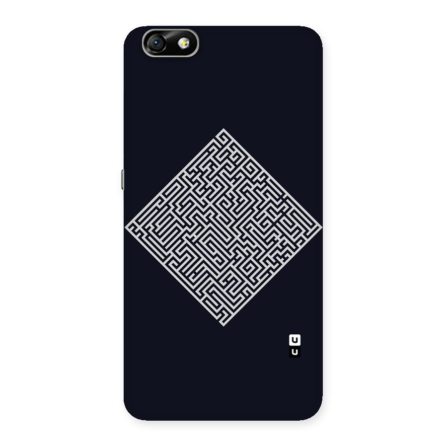 Minimal Maze Pattern Back Case for Honor 4X