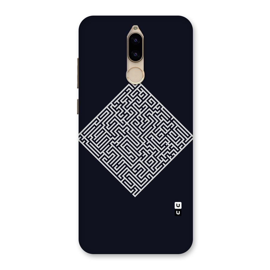 Minimal Maze Pattern Back Case for Honor 9i