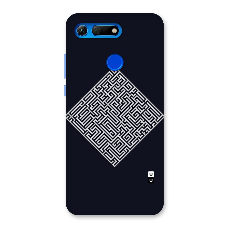 Minimal Maze Pattern Back Case for Honor View 20