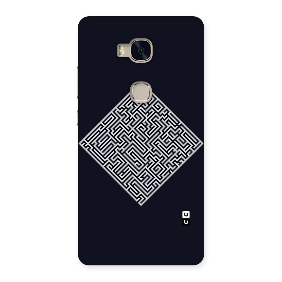 Minimal Maze Pattern Back Case for Huawei Honor 5X