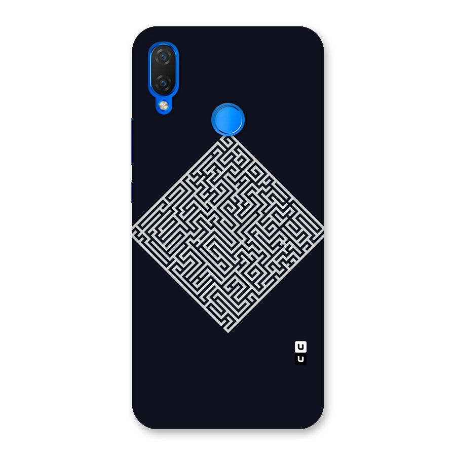 Minimal Maze Pattern Back Case for Huawei P Smart+