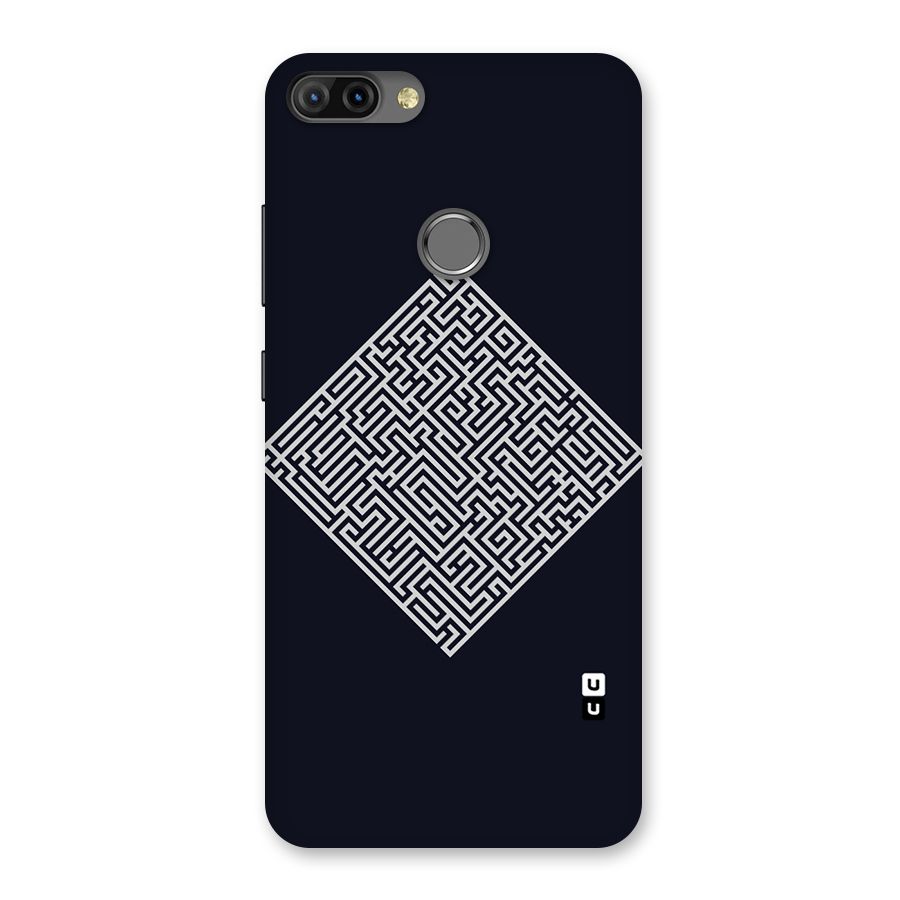Minimal Maze Pattern Back Case for Infinix Hot 6 Pro